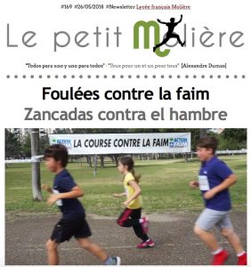 newsletter 170 Molière Zaragoza